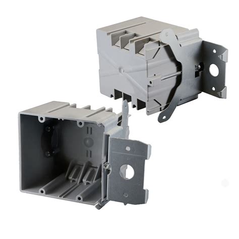 2-gang electrical box cad|2 gang adjustable electrical box.